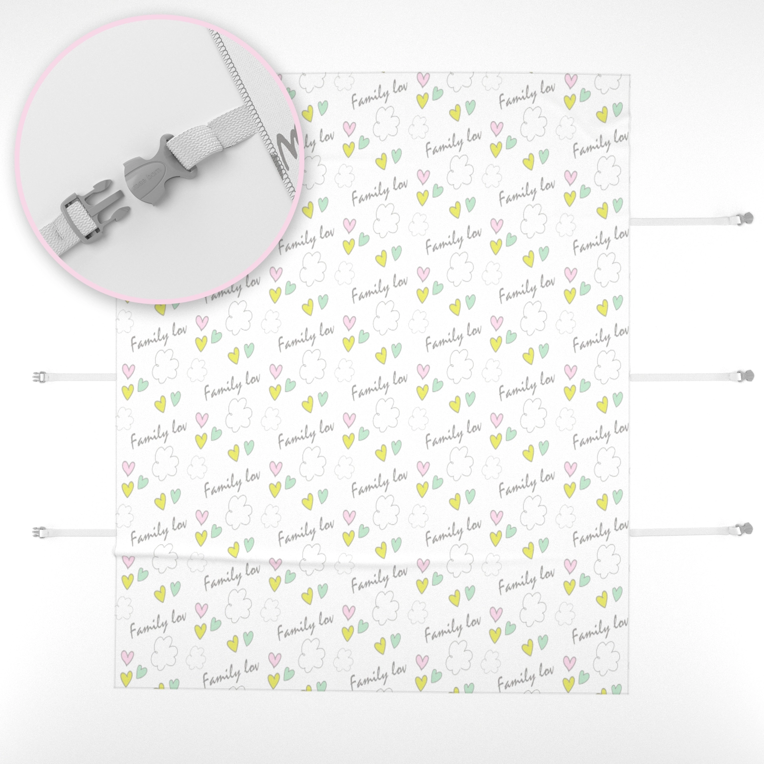 سرویس روتختی هفت تکه Family Love Girl